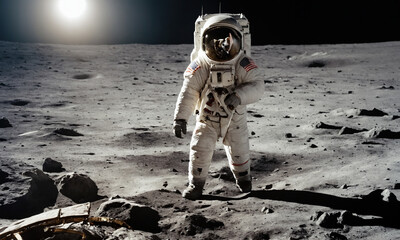 달을걷고있는 우주강아지 달에착륙한강아지