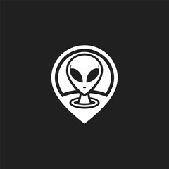 Alien location logo
