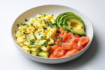 Nutrition boost cozy scrambled eggs for your morning routine