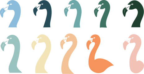 Beautiful Flamingo Design for Exotic Animal Art