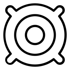 Components Pc Server Line Icon