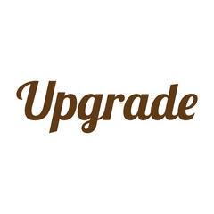  Upgrade Typography | Modern Stylish Text Design Vector Logo 