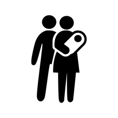 Happy Family Bonding Together Icon