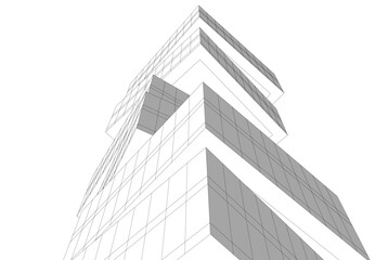 Fototapeta premium abstract architecture