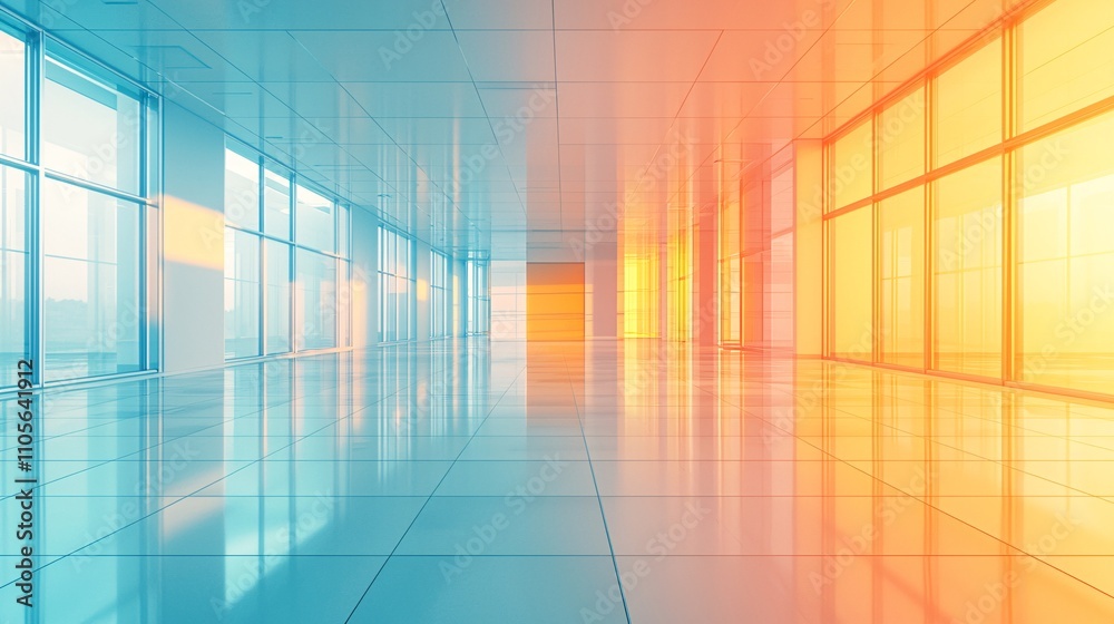 Aufkleber a sleek tech environment where cloud systems streamline business operations and growth stock photo w