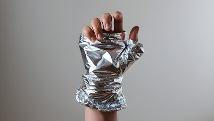 Aluminium foil for medicinal purposes