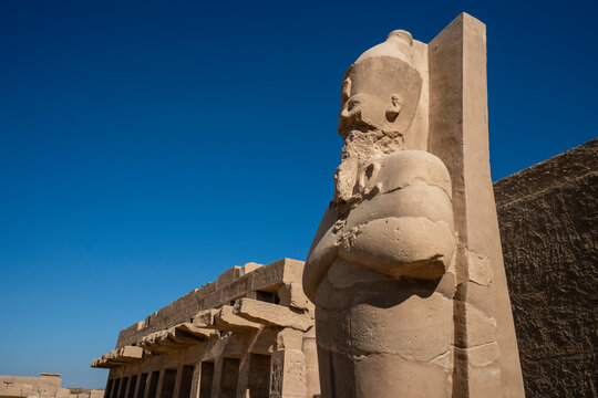 Temple of Amun, Temple complex of Karnak, UNESCO World Heritage Site, Thebes, Egypt, North Africa