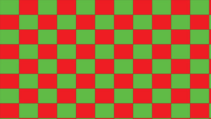 red and green checkered seamless pattern. Endless background. Racing flag texture