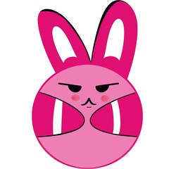 rabbit artwork cynical