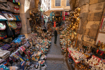 Khan Al-Khalili market, Cairo, Egypt, North Africa
