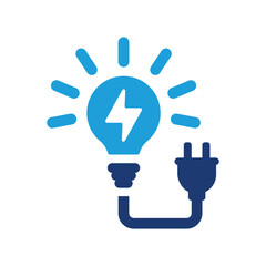 Fototapeta premium Electricity icon
