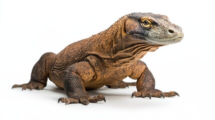 Obraz premium Close up of a Vibrant and Colorful Scaly Reptile in Natural Habitat