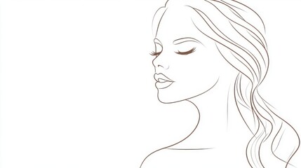 Fototapeta premium Elegant Silhouette: The Beauty of Simplicity
