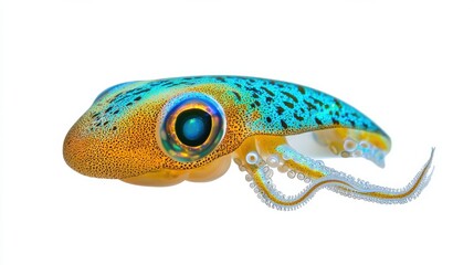 Colorful Gecko Reptile with Vibrant Scales and Detailed Texture