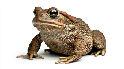 Obraz premium Close up View of a Captivating Green Tree Frog in a Natural Habitat