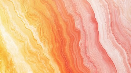 Fototapeta premium Sunset-Inspired Liquid Marble Art Abstract Digital Artwork Vibrant Environment Close-Up Art Concept for Modern Spaces