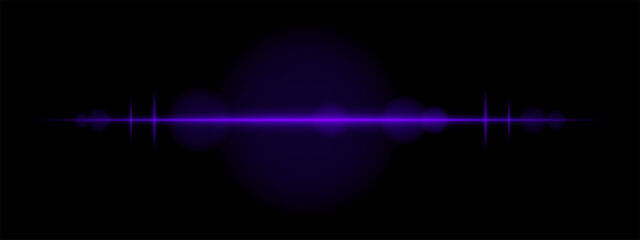 Purple laser line icon. Thin glowing streak, intense red illumination, futuristic beam effect, abstract light design, energy pulse, minimal visual, modern lighting decor.