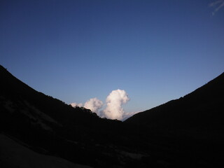 landscape with clouds