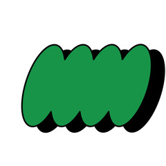 Retro Shape Decoration Element