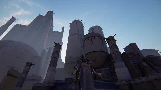 Anunnaki Ancient God 3D Video Animation