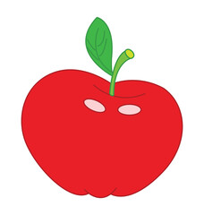 Apple isolated on a white background