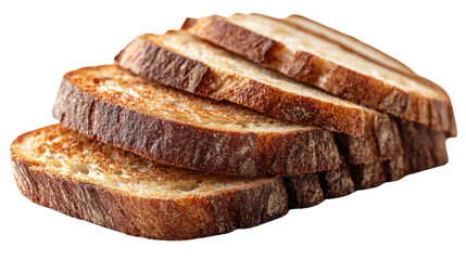 bread isolated on white background