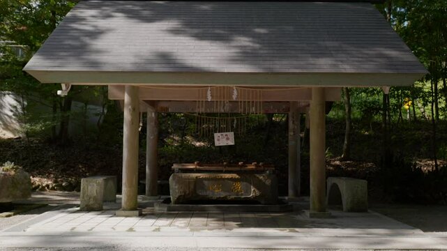 宮﨑 天岩戸神社 西本宮手水舎