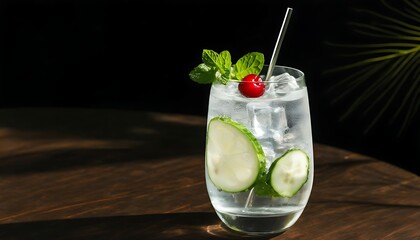 Refreshing cocktail with citrusy notes and ice-cold feeling.