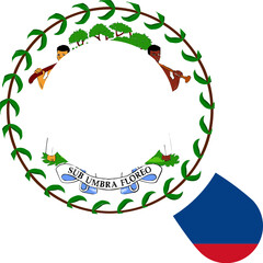 Search Icon Of Belize Flag