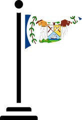 Belize Flag Free Icon