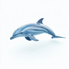 Elegant Dolphin Leaping Through the Ocean Depths