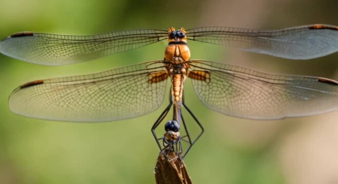 close up of dragonfly