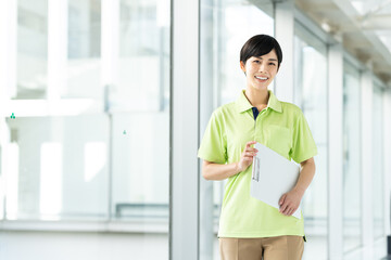 介護福祉士の女性