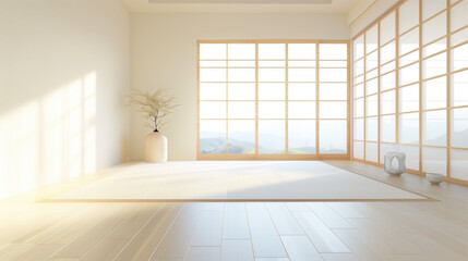 Obraz premium emtry livingroom japan style