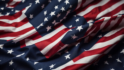 US Flag Fabric