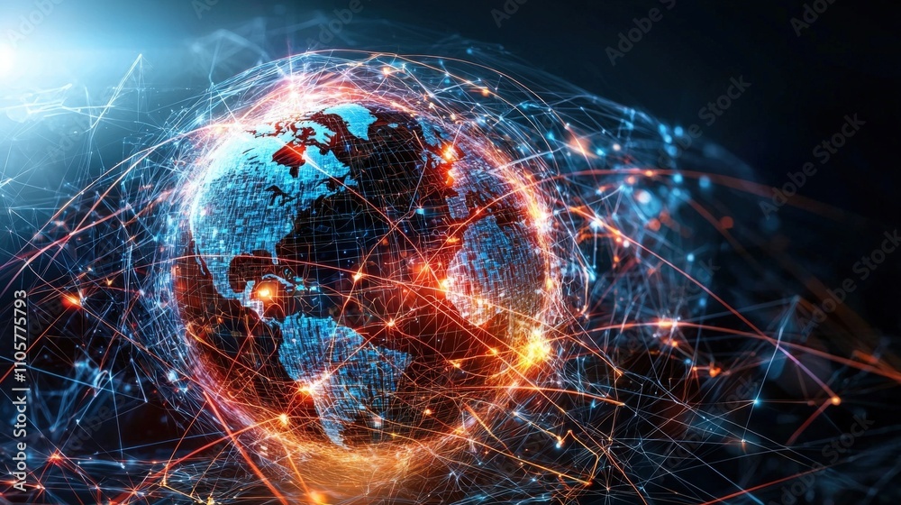Poster cybersecurity team tackles global vulnerabilities in technology landscape digital environment strate