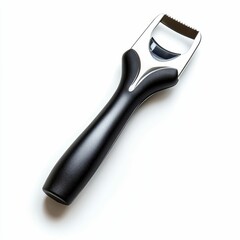 Obraz premium Black-handled utensil with serrated metal top.