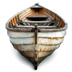Fototapeta premium The image of an oared boat The image of an oared boat