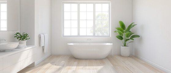 modern bathroom interior