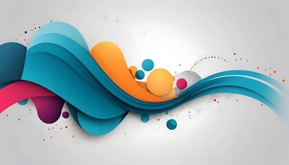 abstract background with splashes