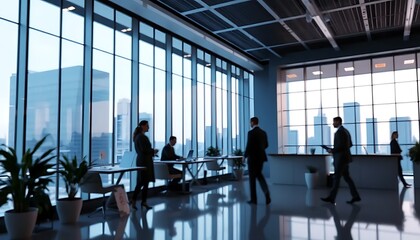 Modern abstract business background