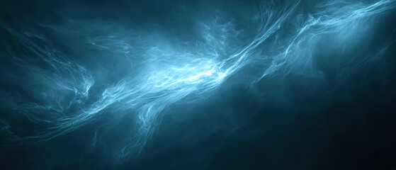 mesmerizing blue abstract background with swirling light patterns evokes sense of calm and tranquility. Perfect for artistic projects or digital designs