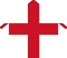 Home Shape Of Icon England Flag
