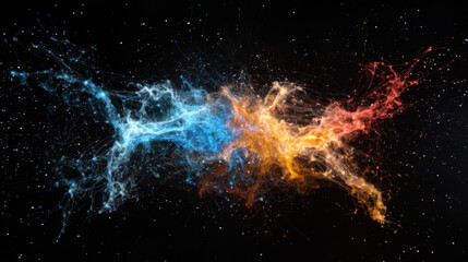 Visualizing empathy through interconnected energy fields a journey into emotional landscapes in the digital realm