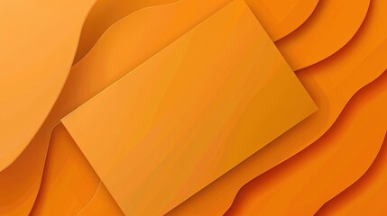 Business Card Design Orange Background Image
