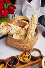 Set of restaurant laksa