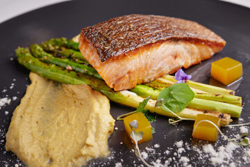 Medium-Seared Tasmanian Salmon