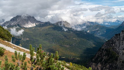 Golden Horizons: Fall in the Dolomiti Alps
