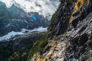 Autumn Trails Through the Heart of the Dolomites