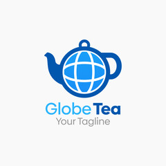 Fototapeta premium Global Tea Logo Design Template. Good for Business, Agency, Community and Organization. 